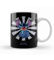 Lilo & Stich Retro Japanese Kupa Bardak Porselen