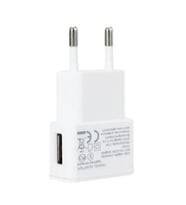 Stylus Kalem 5V 1A Seyahat Duvar USB Şarj Adaptörü (Beyaz)