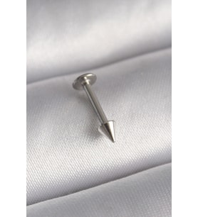 316L Çelik Gümüş Renk Çivi Model Piercing - TJ-PR1373 TG-V 7613
