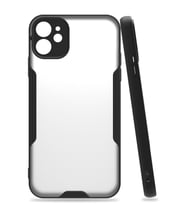 Newface iPhone 11 Kılıf Platin Silikon - Siyah