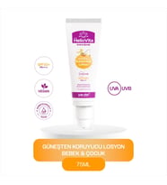 Lexroo HelioVita%100 Mineral Yüksek Koruma Etkili Güneşten Koruyucu Losyon, Bebek & Çocuk, SPF 50+