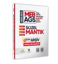 MEB-AGS Sözel Mantık Kara Kutu ÖSYM Çıkmış Soru Havuzu Bankası Konu Özetli Dijital Çözümlü