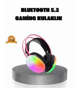 Ergonomik Rgb Bluetooth Kulaklık 3d Ses