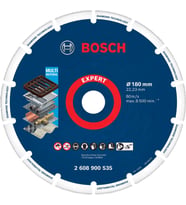 Bosch Professional 1X Expert Diamond Metal Wheel Büyük Boyutlu Kesici Diskler (Dökme Demir, Paslanma