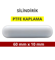 Dolar Kimya Manyetik Balık - Silindirik (PTFE Kaplı) - 60 mm x 10 mm