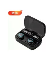 M10 Bluetooth Kulaklık Nefes Alan Işık Ekranı iOs Uyumlu Huawei Millet Cep Telefonu Kablosuz Bluetooth Kulaklık M10 Büyük Ekran Siyah Diğer