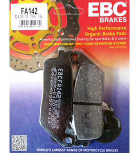 Ebc Fa142 2012-2018 Suzuki GW 250F Uyumlu Ön Fren Balatası Organik Balata