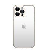 Apple iPhone 15 Pro Max Uyumlu Kılıf Zore Kamera Korumalı Bontez Bumper (Koyu Gri)