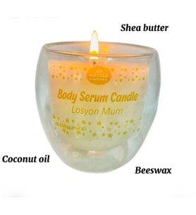BODY SERUM CANDLE / DOĞAL LOSYON MUM