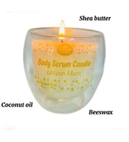 BODY SERUM CANDLE / DOĞAL LOSYON MUM
