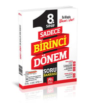 Model Yayınları 8. Sınıf Sadece 1.Dönem Tümdersler Soru Bankası