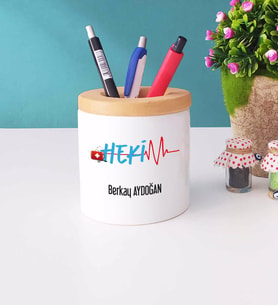 Doktora Hediye Hekim Tasarımlı Doktor Kalemlik