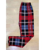 Unisex Mikro Süet Kadın Pijama Alt Tek Alt S1 (Kırmızı)
