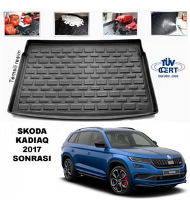 Skoda Kodiaq Bagaj Havuzu Paspası 2017 Sonrası