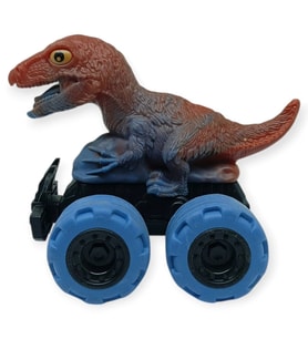 Sürtmeli Dinazor Arabalar cm - H-20 - T-Rex -Kahverengi - 1 ADET