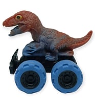 Sürtmeli Dinazor Arabalar cm - H-20 - T-Rex -Kahverengi - 1 ADET