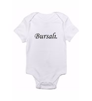 Bursalı Baskılı Bebek Body Zıbın