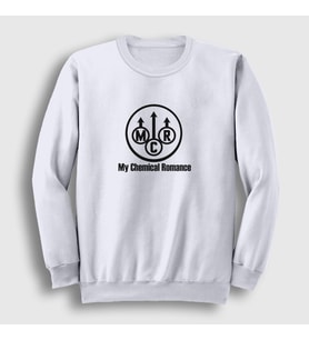 Presmono Unisex Beyaz Mcr My Chemical Romance Sweatshirt 71501tt (Beyaz)