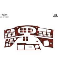 Meriç® Setra S 417 HDH Ön Torpido Kaplama Maun 35 Parça 2002-› (Maun)