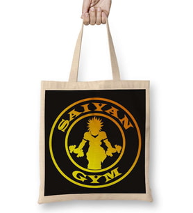 Saiyan Gym Bez Çanta Uzun Saplı