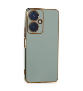 Vivo Y27 Kılıf Volet Silikon - Açık Yeşil