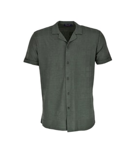 Erkek Apaçi Yaka Gömlek 9974 BGL-ST03039 (Haki)