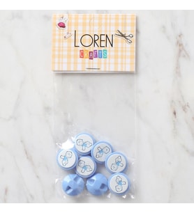 Crafts 8 Li Bebek Düğme - 369