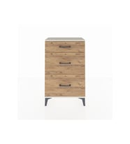 Arges Komodin 3 Çekmeceli 60x30x96 Aytaşı-Çam