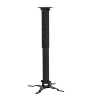 Vontech PR-03 35-55 Cm 360° Teleskopik Tavan Projeksiyon Askı Aparatı (Siyah)