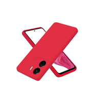 Xiaomi Redmi 13c Kılıf First Silikon - Kırmızı