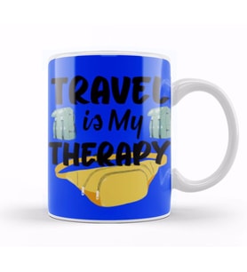 Funny Travel Gift Design Lover  Trippin Wanderlust Journey Adventurer Vacation Kupa Bardak Porselen