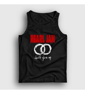 Presmono Unisex Siyah Don't Give Up Pearl Jam Atlet 73981tt