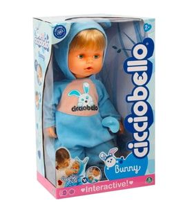 CICCIOBELLO SESLİ TAVŞAN KOSTÜMLÜ BEBEK LİSANSLI