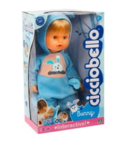 CICCIOBELLO SESLİ TAVŞAN KOSTÜMLÜ BEBEK LİSANSLI