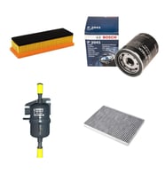 Bosch Filtre Bakım Seti Fiat Albea 1.4 Benzinli 77 Beygir Hava + Yağ F + Yakıt F. + Polen Sion