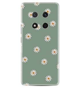 Honor Magic 7 Lite Kılıf Boutique Baskılı Resimli Yeşil Papatyalar Pcode -041