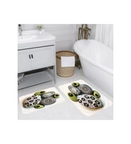 Eliana Home Baskılı 2'li Banyo Paspas Takımı RVG5047