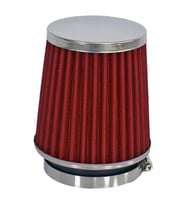 Universal Açık Hava Filtresi Kırmızı Ses & Performans Arttırıcı +6 Hp Aparatlı