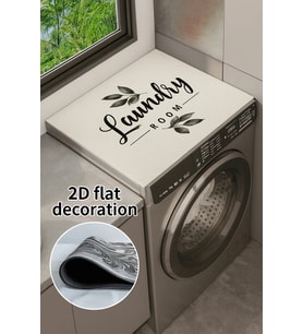 Valerine Life Çamaşır ve Kurutma Makinesi Üstü Düzenleyici Matı Örtüsü Kaymaz Sıvı Geçirmez 27CMD251