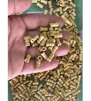 1 CM 30 ADET OYMA AHŞAP TAKI BONCUĞU