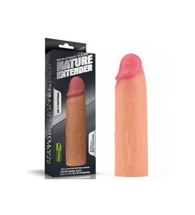 Add 1.5 İnç Revolutionary Silicone Nature Extender Penis Kılıfı