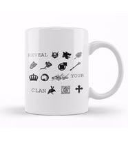 Reveal  Your  Clan  Rpg Kupa Bardak Porselen
