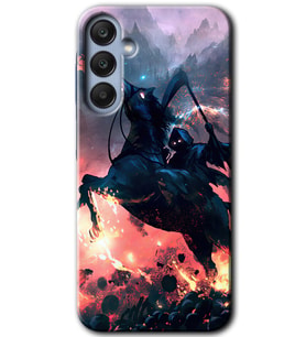 Galaxy A25 Kılıf HD Desen Baskılı Kılıf - Bloodhorne