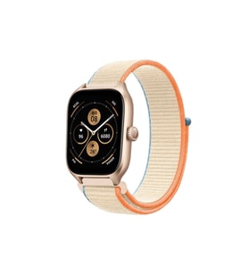 Watch 22mm Hasırlı Cırtcırtlı Kordon - Krem