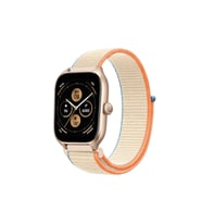 Watch 22mm Hasırlı Cırtcırtlı Kordon - Krem