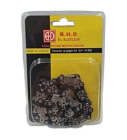 Fixonic B.H.D BHD00258 3/8'' 1.3mm 28.5 Diş LP (Düşük Profil) Yuvarlak ve Çizgili Ağaç Kesme Motorlu Testere Zinciri (Siyah)