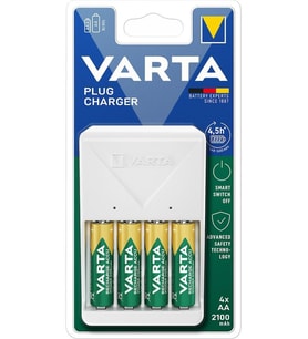 Ayt Varta 4xAA 2100 Mah Şarjlı Pil + Pil Şarj Cihazı