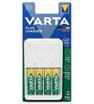 Ayt Varta 4xAA 2100 Mah Şarjlı Pil + Pil Şarj Cihazı