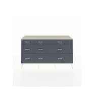 Kronos Konsol 9 Çekmeceli  176x59x99 Aytaşı-Aytaşı/Antrasit