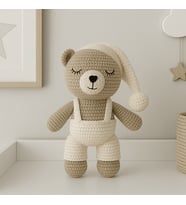 Bear Bebek Uyku Arkadaşı - Oyuncak (Bej)